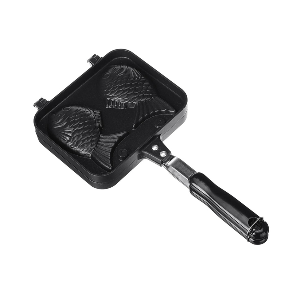Kitchen Japanese Taiyaki Fish Shaped Hot Dessert W 4851982239041