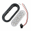 2Pcs 6 Inch Oval White 22 LED Truck Reverse Tail L 8
