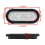2Pcs 6 Inch Oval White 22 LED Truck Reverse Tail L 9
