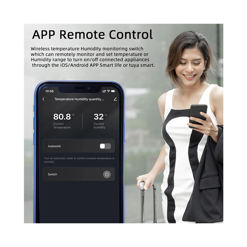 Tuya Smart Wifi Switch 3000W 16A Wireless Thermost 4851982237887