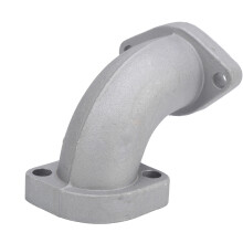 Steel Alloy Carburetor Intake Manifold with Adapter for 110cc-150cc Dirt Bike