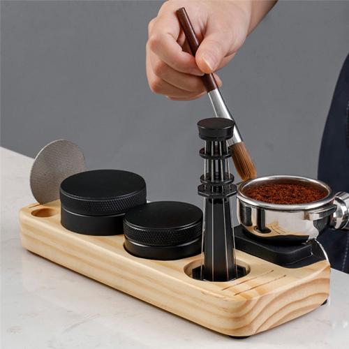 Coffee Tamper Holder Station Portafilter Portable