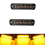 2Pcs LED Strobe Warning Light Grille Flashing Ligh 3