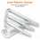 7Pcs Square Head Wrench Set L Shaped Key Kit Chrom 6