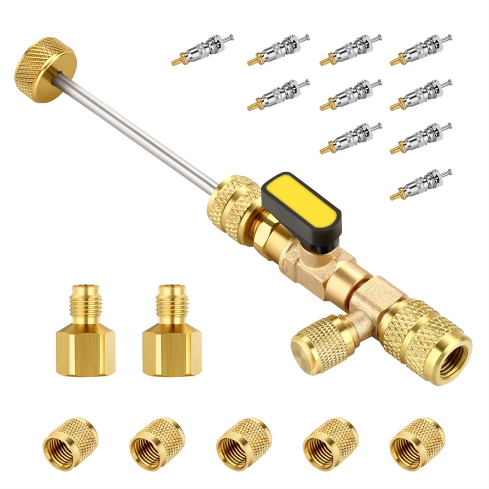 Hvac Valve Core Removal Tool, Remover With Cores, 4851982242829