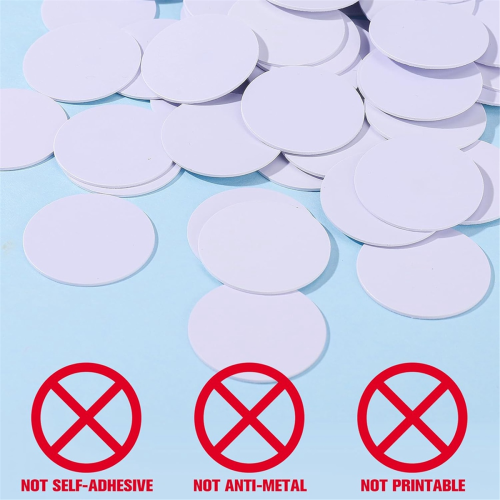 80Pcs NFC TagsNtag 215 Sticker Chip Round Tag Rewr 2