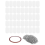 45Pcs Sublimation Blank Dog Tag Aluminum White Sta 1