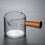 Colored Espresso Shot Glass Double Spouts, Measuri 8