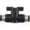 8mm Push Connect Valve Ball Air Flow Control Quick 8