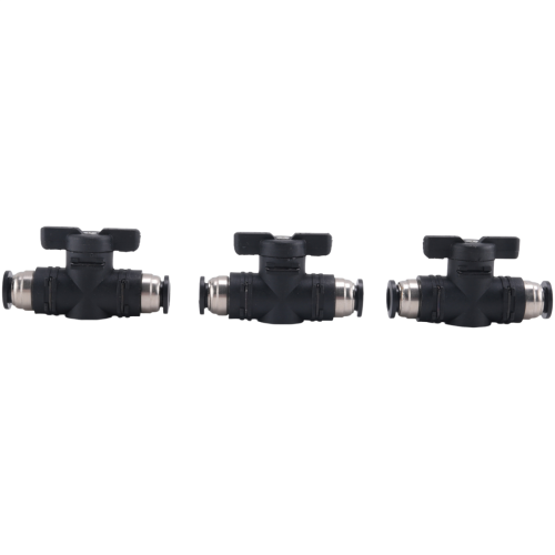8mm Push Connect Valve Ball Air Flow Control Quick 1