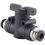 6mm Push Connect Valve Ball Air Flow Control Quick 5