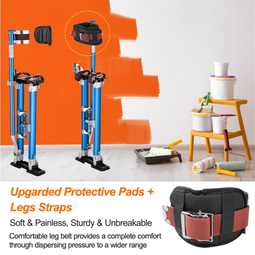 4 Packs Drywall Stilt Replacement Parts,Comfort Pa 2