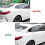 Rear Window Louver Shutter Trim Cover for 2 Series 5