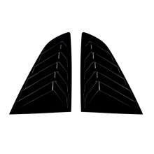 Rear Window Louver Shutter Trim Cover for 2 Series