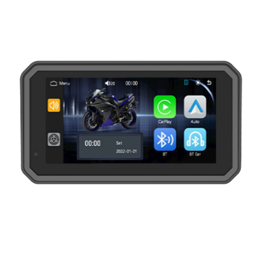 Motorcycle 6 Inch Navigation Screen Bluetooth Port 1