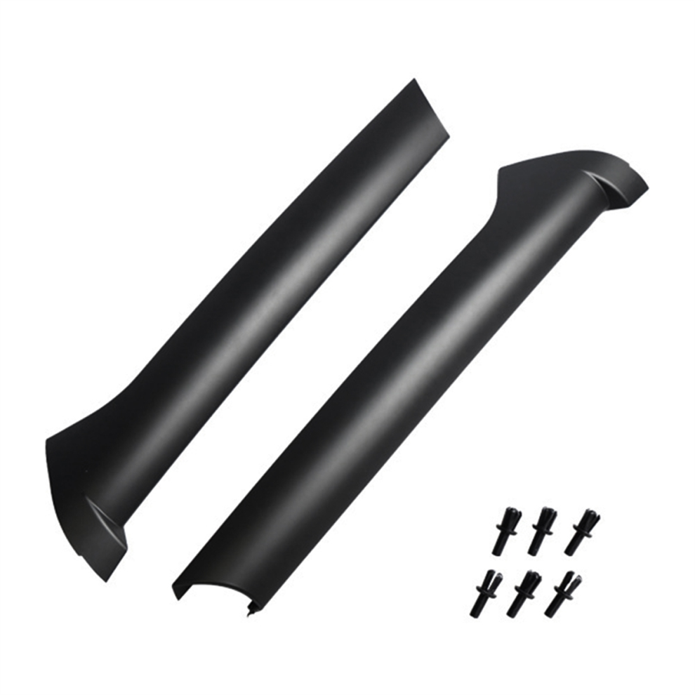 1 Pair Front Windshield Outer Trim Pillar Molding 4853835466963