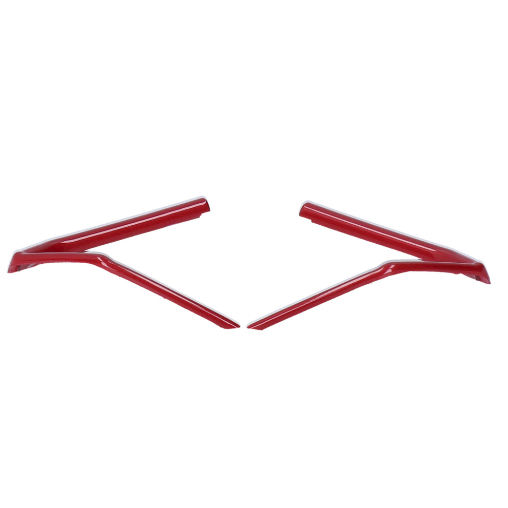 2Pcs Sequin Steering Wheel Cover Trim For Mazda 3/Cxâ4/Cxâ5 Red 5001333511367