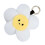 Llavero suave de girasol de 14 cm, peluche de algodón PP 1