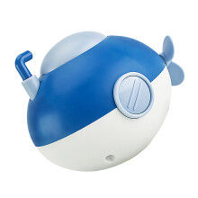 Giocattolo da bagno sottomarino a molla per neonati Blu 11x8.5 cm
