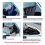 Car Rear Window Shutter Cover Trim Louver Side Ven 8