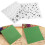 2 Pieces Embossing Folders Plastic Set for Card Making and Scrapbooking Crafts 14