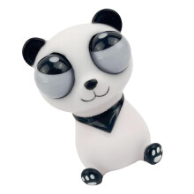 Jouet panda aux yeux saillants - Soulagement du stress par compression en TPR