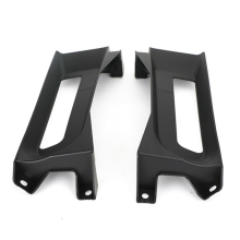 2PCS Front Tow Hook Bezel Block Trailer Hitch Cove