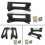 2PCS Front Tow Hook Bezel Block Trailer Hitch Cove 8