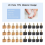High Heel Replacement Tips, Shoe Repair,40 Pairs o 5