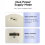 Watch Winder for Automatic Watches Box (Creamy-Whi 9