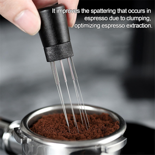 1Pcs Espresso Needle Distributor - Magnetic Metal 2