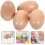 Wood Egg Shakers Set, 4Pcs Hand Percussion Unfinis 7