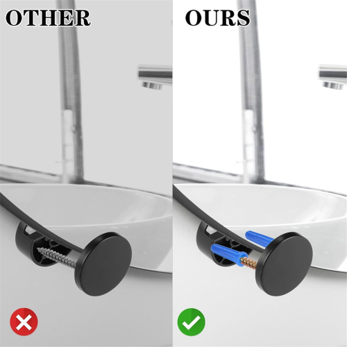 4 Pcs Mirror Mounting Hardware Frameless Adjustabl 2