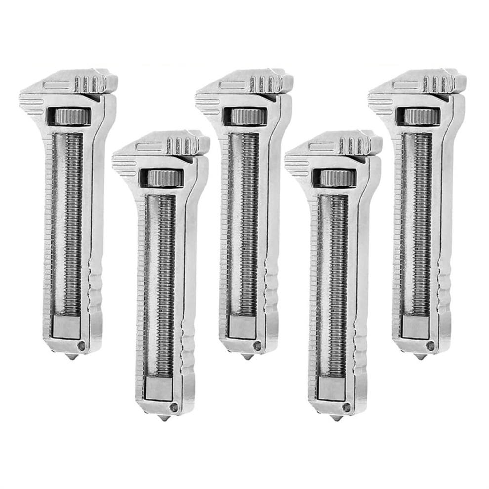 5pcs Mini Multitool Wrench,Compact Multitool, Mult