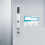 4 X 6 Inch Acrylic Sign Holder Wall Mount,Clear Fr 6