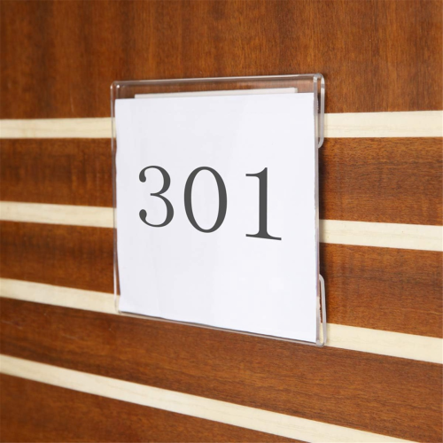 4 X 6 Inch Acrylic Sign Holder Wall Mount,Clear Fr 2