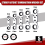 5-Piece Flex- Stubby Ratcheting Combination Wrench 6