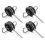 Electric Fence Door Handle Anchor, Double Ring Far 3