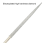 10Pcs Round Diamond Needles File, 3mm X 140mm Need 5