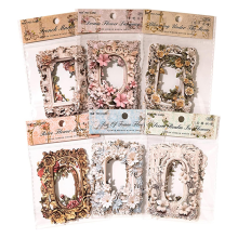 60 Sheets Retro Background Decorative Paper Scrapb
