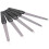 5Pcs Plastic Handle Metal Double Sided Nail Files 4