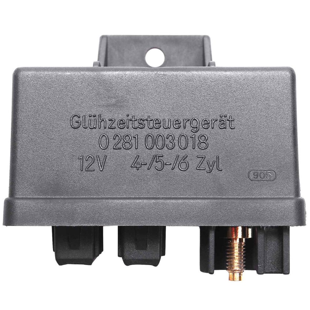 Ignition Glow Plug Relay For - 0281003018 51771823 Black 4851982261455