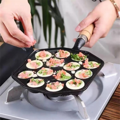 14Holes Non Stick Takoyaki Maker Octopus Ball Baki 1