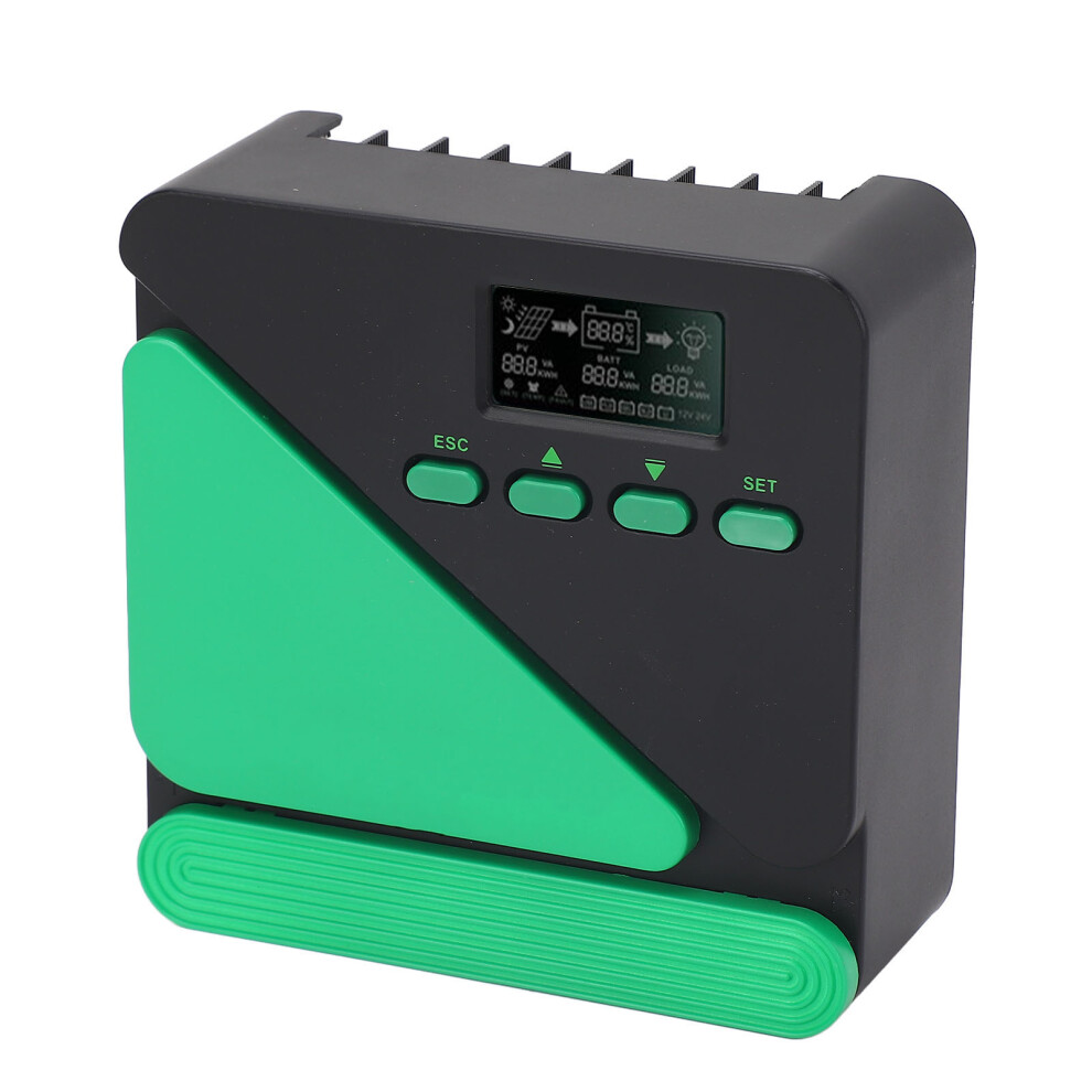 20A Mppt Solar Charge Controller 12V/24V Lcd Display, Compact Size 3791333513813