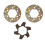 Brake Disc Set for RV KM BAJA 5B 5T 5SC 1/5 Scale 6