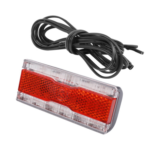 Bike Dynamo Rear Light with Parking AC 6V 0.5W LED 2