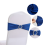 50PCS Elastic Chair Knot Wedding Decoration Buckle 6