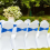 50PCS Elastic Chair Knot Wedding Decoration Buckle 3