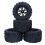 4PCS 125mm 1.9 Beadlock Wheel Rim Tire Set for 1/1 4