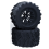 4PCS 125mm 1.9 Beadlock Wheel Rim Tire Set for 1/1 7